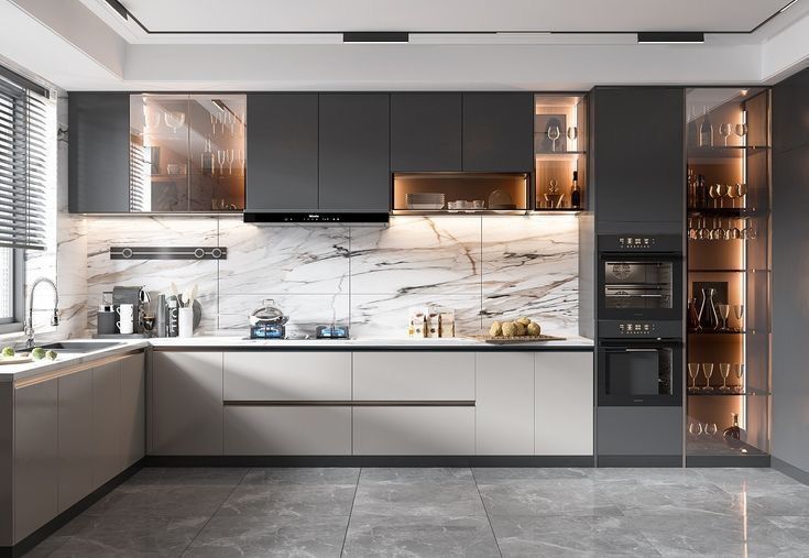 L-Shaped Kitchen 3